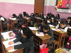 SMS, Girls School - Camlin Art Contest : Click to Enlarge