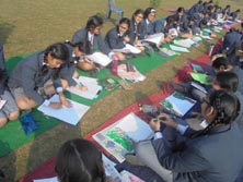 SMS, Girls School - Rang Mahotsava for Classes VI to X : Click to Enlarge