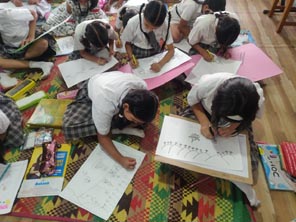 SMS, Girls School - Art Competition : Click to Enlarge