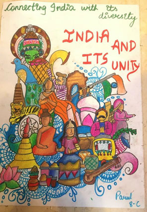 SMS, Girls School - Art Competition for Classes 6-8 : Click to Enlarge