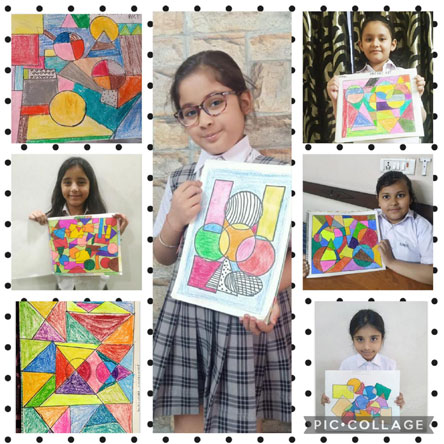 SMS, Girls School - White Canvas by Classes 1 to 5 : Click to Enlarge