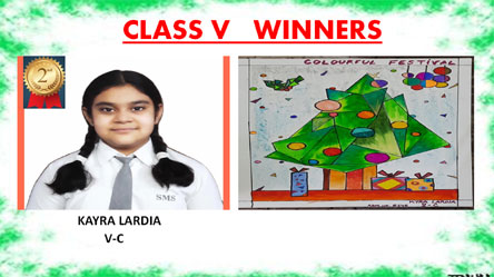 SMS, Girls School - Art Competition Winners for Classes 4 and 5 : Click to Enlarge