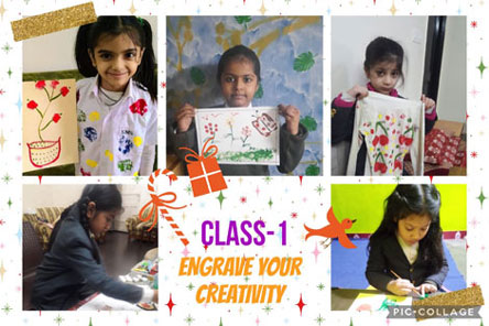 SMS, Girls School - Engrave your Creativity by Classes 1, 2 and 3 : Click to Enlarge