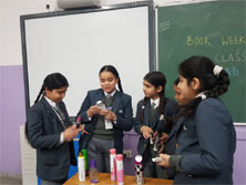 St. Mark's Girls School, Meera Bagh - Book Week by Classes I to V : Click to Enlarge