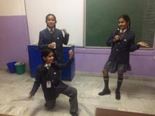 St. Mark's Girls School, Meera Bagh - Book Week by Classes I to V : Click to Enlarge