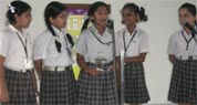 SMS Girls School - Hindi Week - Tana Bana Class IV : Click to Enlarge