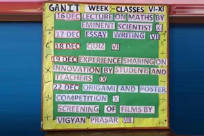 St. Mark's Girls School - Culmination Ceremony : Ganit Week : Click to Enlarge