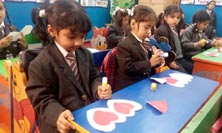 St. Mark's Girls School - Valentine's Day activity, Seedling : Click to Enlarge