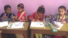 St. Mark's Girls School - Diwali Celebrations : Click to Enlarge