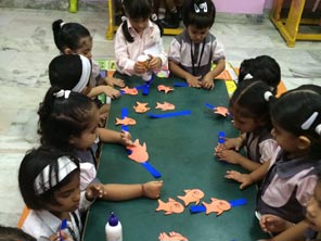 St. Mark's Girls School - Freindship Day celebrated by Seedling : Click to Enlarge