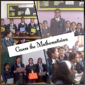 St. Mark's Girls School - Ganit Week Celebrations : Click to Enlarge