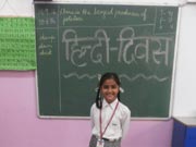 St. Mark's Girls School - Hindi Diwas - Class III : Click to Enlarge