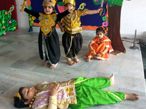 St. Mark's Girls School - Diwali Celebration by Seedling & Sapling : Click to Enlarge