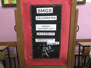 St. Mark's Girls School - National Day of France : Click to Enlarge