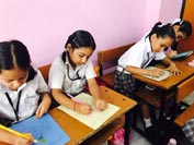 St. Mark's Girls School - Hindi Diwas for Classes III, IV and V : Click to Enlarge