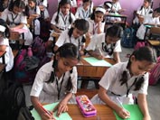 St. Mark's Girls School - Hindi Diwas for Classes III, IV and V : Click to Enlarge