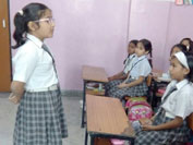St. Mark's Girls School - United Nations Day for Classes Sapling to V : Click to Enlarge