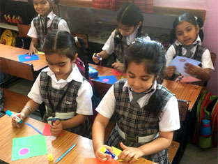 St. Mark's Girls School - Baisakhi Celebrations by Seedling-Class 4 : Click to Enlarge