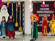 SMS, Girls School - Diwali Celebrations by Classes Seedling and Sapling : Click to Enlarge