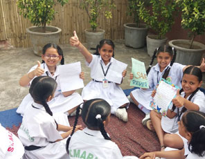 St. Mark's Girls School - Earth Day Celebrations : Click to Enlarge
