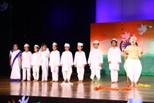 St. Mark's Girls School - Independence Day Celebrations by Classes I and II : Click to Enlarge