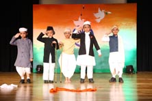 St. Mark's Girls School - Independence Day Celebrations by Classes I and II : Click to Enlarge