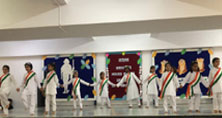 SMS, Girls School - Gandhi Jayanti Celebrations by Class II : Click to Enlarge