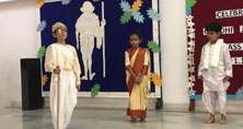 SMS, Girls School - Gandhi Jayanti Celebrations by Class II : Click to Enlarge