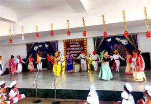 SMS, Girls School - Janmashtmi celebrated by Class I : Click to Enlarge