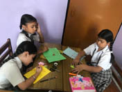 SMS, Girls School - Mothers Day Celebrations by Seedling to Class IV : Click to Enlarge