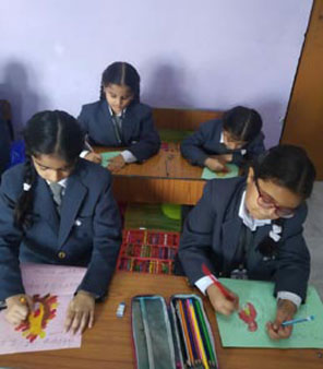 SMS, Girls School - Thanks Giving Day by Class Seedling to I : Click to Enlarge