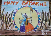 St. Mark's Girls School - Baisakhi Celebrations : Juniors : Click to Enlarge