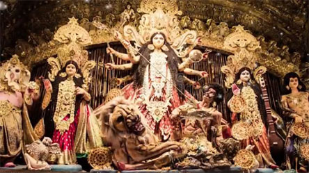 St. Mark's Girls School, Meera Bagh - Durga Puja Celebrations : Click to Enlarge