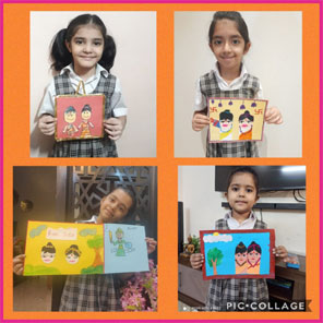 St. Mark's Girls School, Meera Bagh - Dussehra Celebrations by Class II : Click to Enlarge