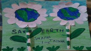 St. Mark's Girls School - Earth Day Celebrations by Junior Students : Click to Enlarge