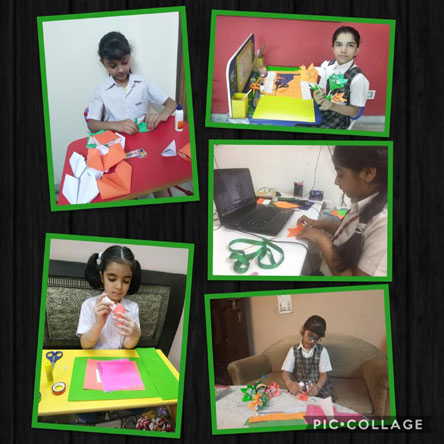 St. Mark's Girls School, Meera Bagh - Independence Day Celebrations by Class III : Click to Enlarge