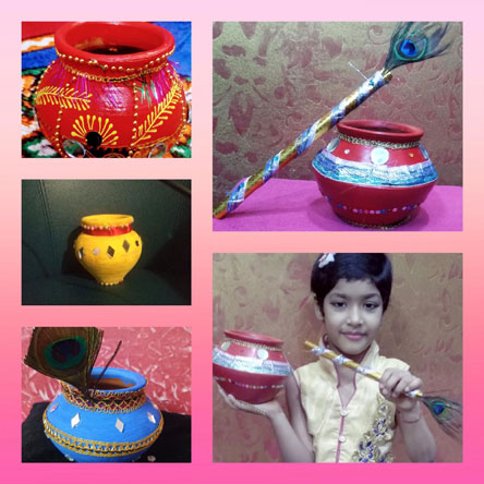St. Mark's Girls School, Meera Bagh - Janmashtami Celebrations by Class II : Click to Enlarge