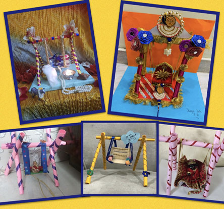 St. Mark's Girls School, Meera Bagh - Janmashtami Celebrations by Class III : Click to Enlarge