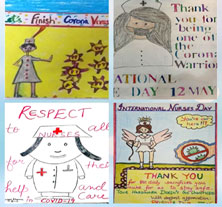 St. Mark's Girls School - International Nurses Day : Click to Enlarge
