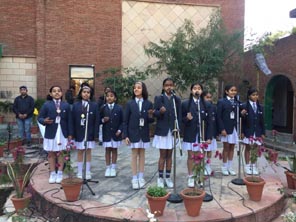 St. Mark's Girls School - Republic Day Flag Hosting : Click to Enlarge