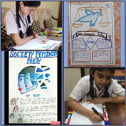 St. Mark's Girls School, Meera Bagh - UN Week Activity : Click to Enlarge