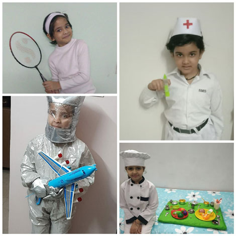 St. Mark's World School, Meera Bagh - Children's Day Activity by Class 1 : Click to Enlarge