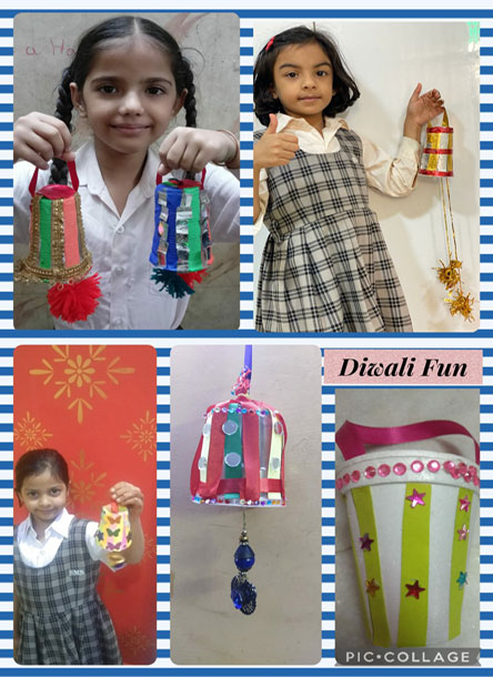 St. Mark's World School, Meera Bagh - Diwali Activity by Class 1 : Click to Enlarge