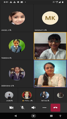 St. Mark's Girls School, Meera Bagh - Gandhi Jayanti Celebrations by Class 5 : Click to Enlarge