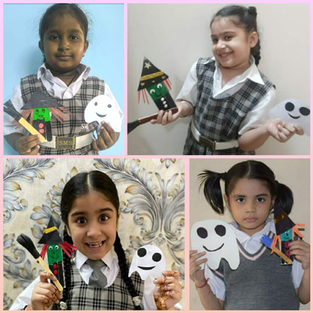 St. Mark's Girls School, Meera Bagh - Halloween Activity by Class 1 : Click to Enlarge