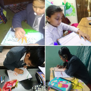 St. Mark's Girls School, Meera Bagh - World Hindi Day for Classes 4 and 5 : Click to Enlarge