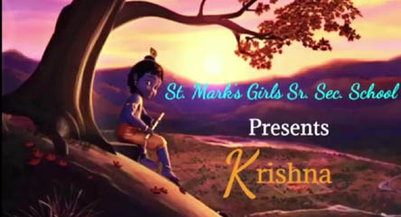 St. Mark's Girls School, Meera Bagh - Janmashtami Activity Event by Classes 1 and 2 : Click to Enlarge
