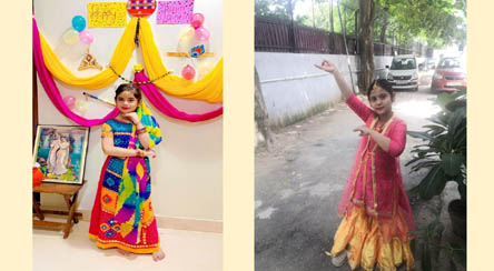 St. Mark's Girls School, Meera Bagh - Janmashtami Activity by Class 2 : Click to Enlarge
