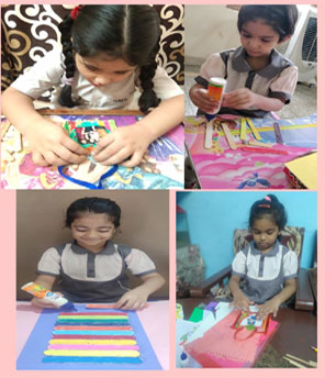 St. Mark's Girls School, Meera Bagh - Parents Day Activity by Class Sapling : Click to Enlarge