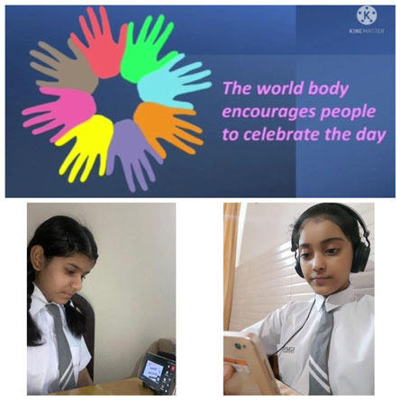 St. Mark's Girls School, Meera Bagh - Peace Day Celebrations : Click to Enlarge
